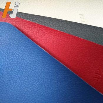 PVC leather for car with knitted fabric  HJC004